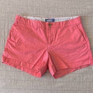 Coral Pink Shorts